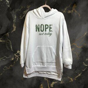 Women's Graphic Fleece-lined Tunic Hoodie